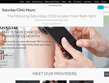 Tablet Screenshot of chicagodermatology.com